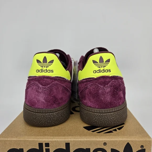 adidas Handball Spezial Weltmeister JH5453 Shadow Red Yellow Shoe Size 10.5